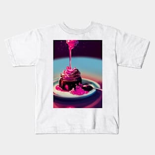 Sour cherry lava cake Kids T-Shirt